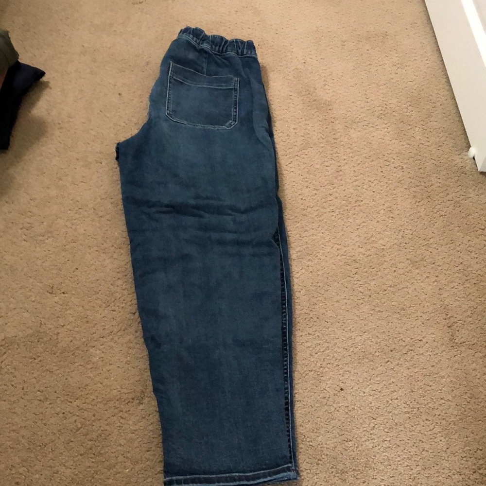 Madewell drawstring jeans size S